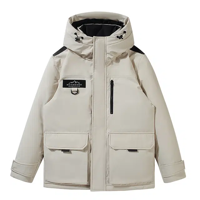 【dme】 冬季经典极寒户外工装鹅绒连帽保暖羽绒服 男女同款