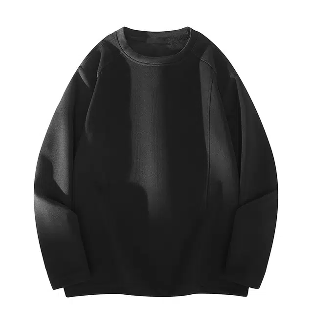 华夏儿女 美式高街复古直筒纯色宽松舒适休闲圆领套头设计亲肤柔软高级感潮流百搭户外运动氛围感高颜值卫衣 男女同款