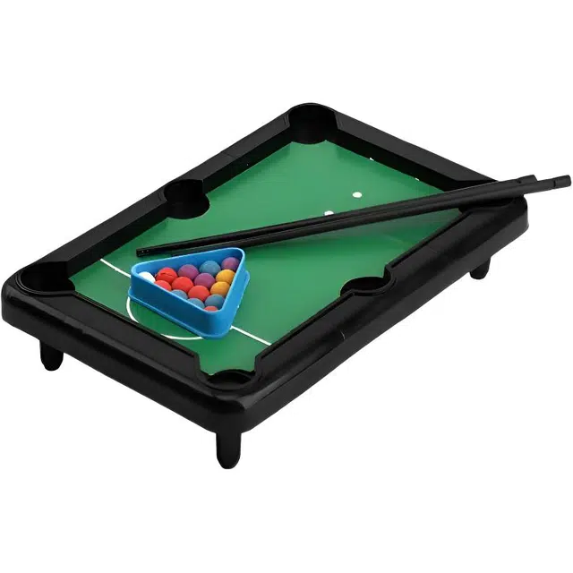 雄俊 便携式迷你台球桌 户外亲子互动桌球 益智玩具 棋牌桌游戏桌