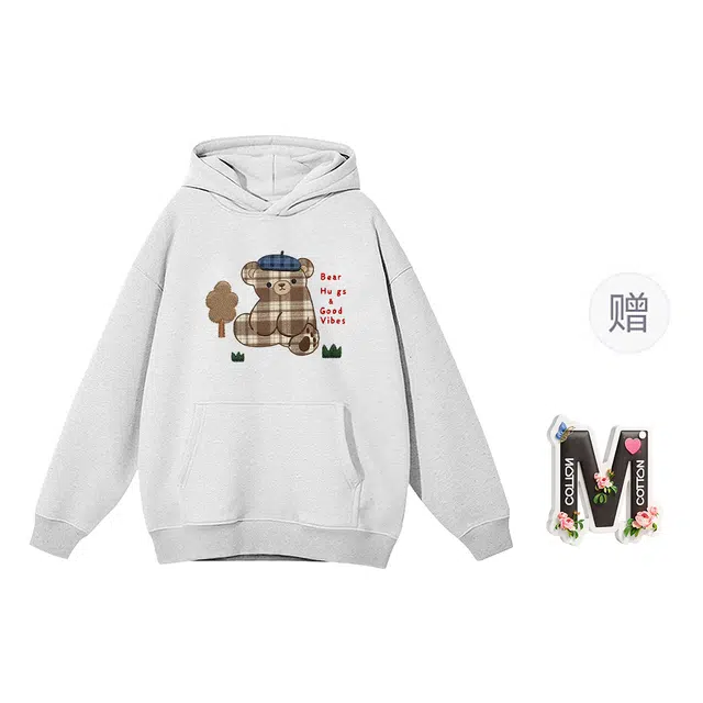 棉购 美式慵懒风宽松卫衣 女款