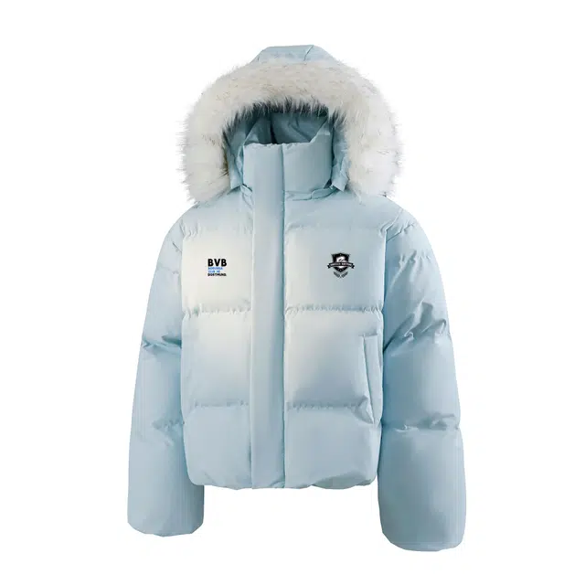 普鲁士多特蒙德 美式座山雕毛领派克服外套棉服 男女同款