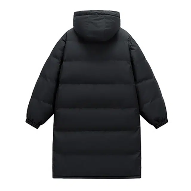 巴塞罗那足球俱乐部 中长款棉衣男春秋冬季款情侣连帽加厚保暖外套棉服 男女同款