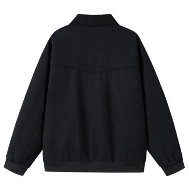 欧路得 欧路得 巴恩风复古拼接翻领男秋季潮牌高街痞帅百搭宽松休闲工装外套夹克 男款