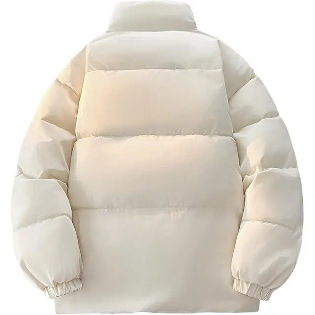 徐百货 复古潮流简约上衣外套高级感艺术签名字母基础款美式高街宽松面包服痞帅百搭棉服 男女同款