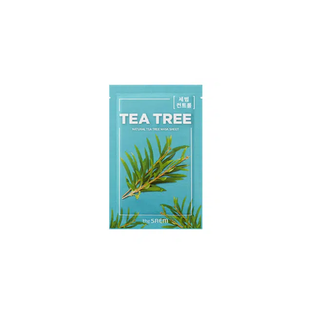 得鲜 温和茶树面膜 保湿补水 多种肤质