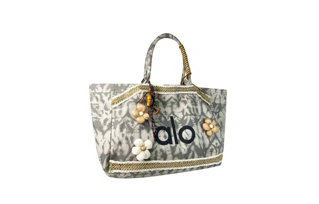 alo yoga Denim Star Tote Bag