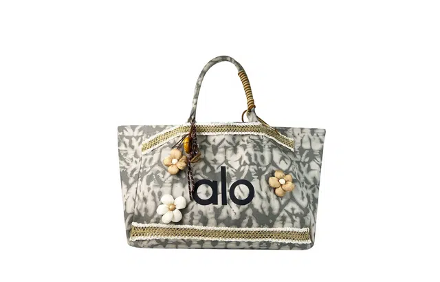 alo yoga Denim Star Tote Bag