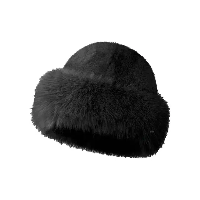 恩僾德 毛绒蒙古帽秋冬韩系小众百搭显脸小加厚保暖百搭包头护耳高颜值百搭雷锋帽 聚脂钎维 绒线帽 男女同款情侣款
