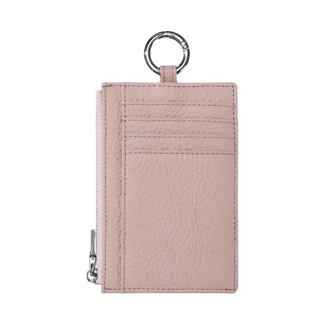 掐尖 皮荔枝纹拉链零钱包驾照证件包多功能硬币包卡片包小巧精致 头层牛皮 卡包 常规 男女同款情侣款 多色