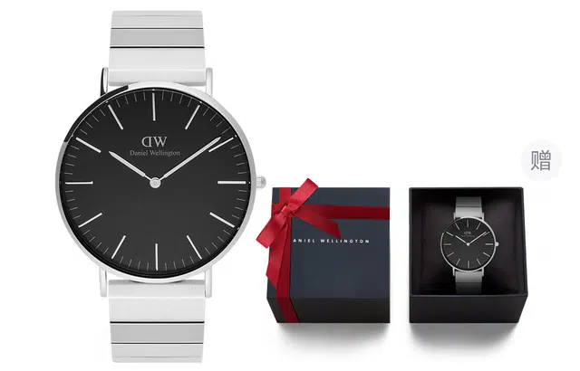 Daniel Wellington Classic Sheffield 40MM Black Dial