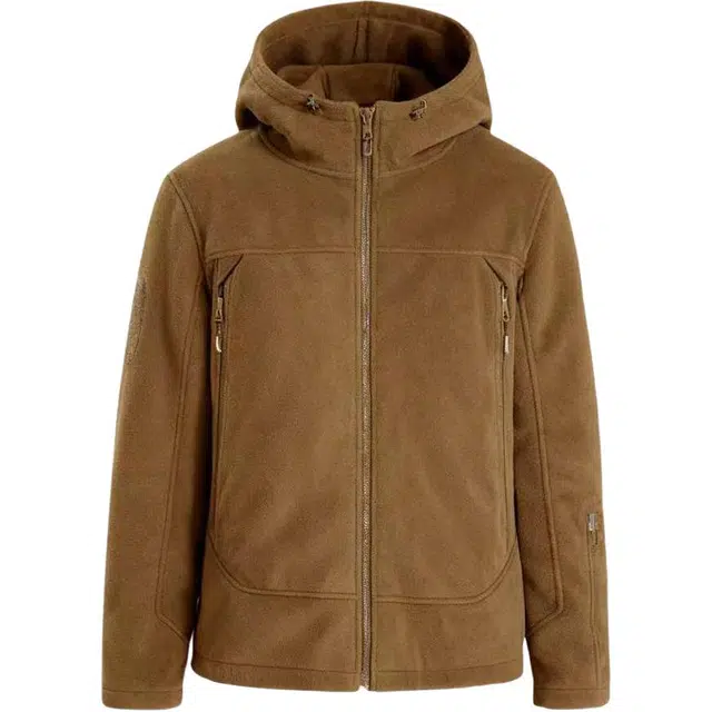 自由兵 保暖连帽拉链卫衣 男款