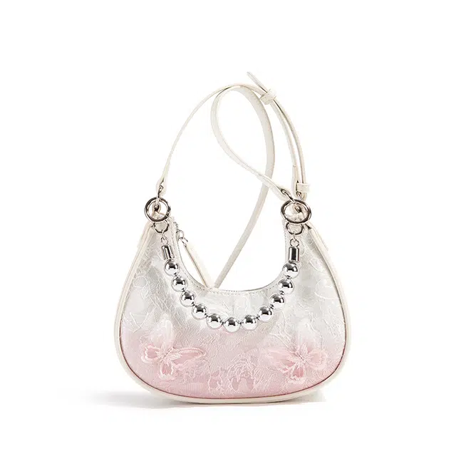 CAEISL New Moon Bag Gradient Pink