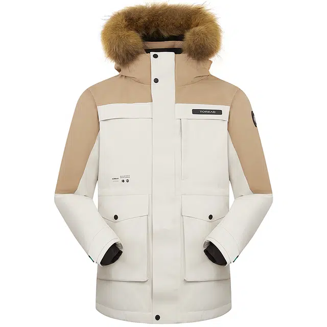 探路者 羽绒服 男款潮流冬季 防风锁温御寒 防泼水 户外 鹅绒保暖 男女同款