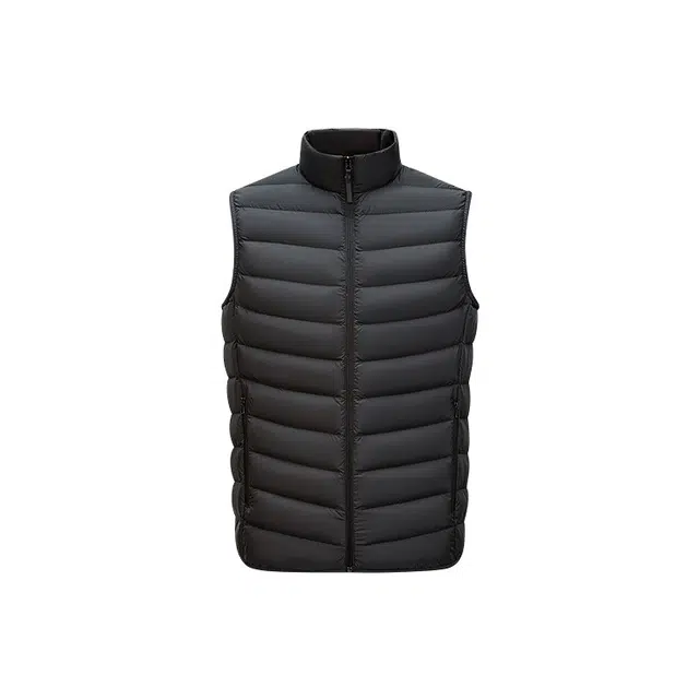 波司登 轻暖系列 轻薄保暖亲肤舒适短袖马甲 男款