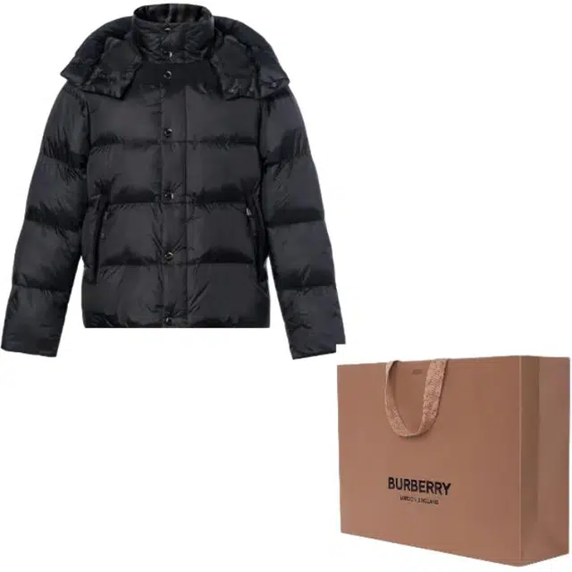 Burberry Down Jacket Black