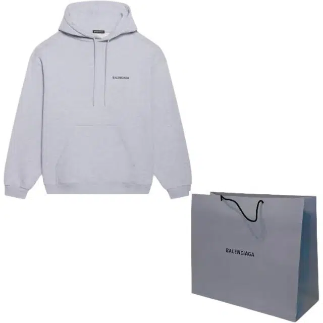 Balenciaga FW21 Logo Hoodie