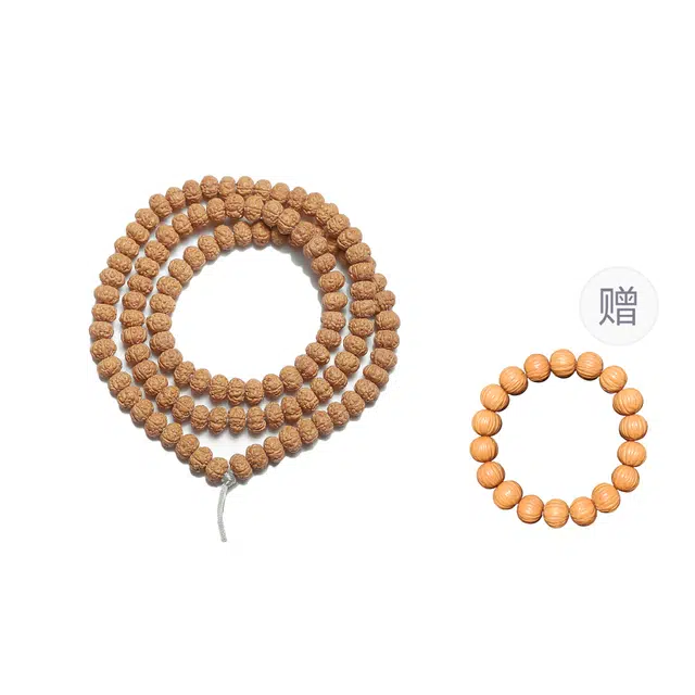 梨云暮雪 真籽原色 自然本真   浅抛光清新  国潮国风 百搭 精品#好运 金刚菩提 手串 男女同款情侣款