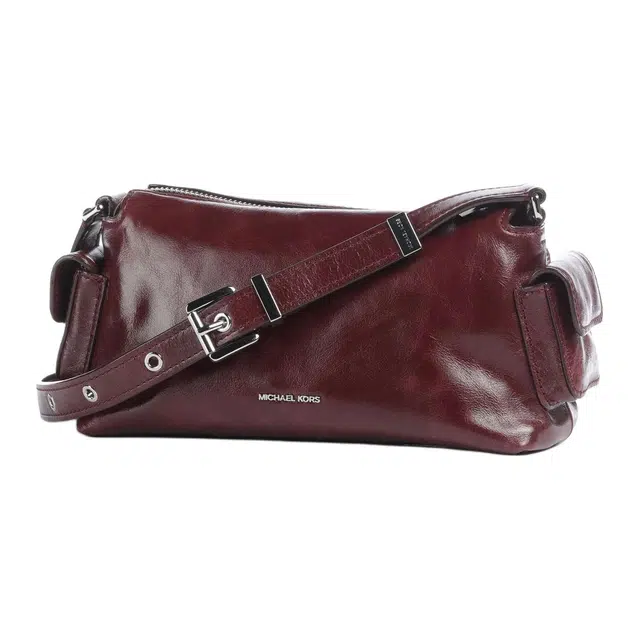 Michael Kors Dakota Small Shoulder Bag Brown Red