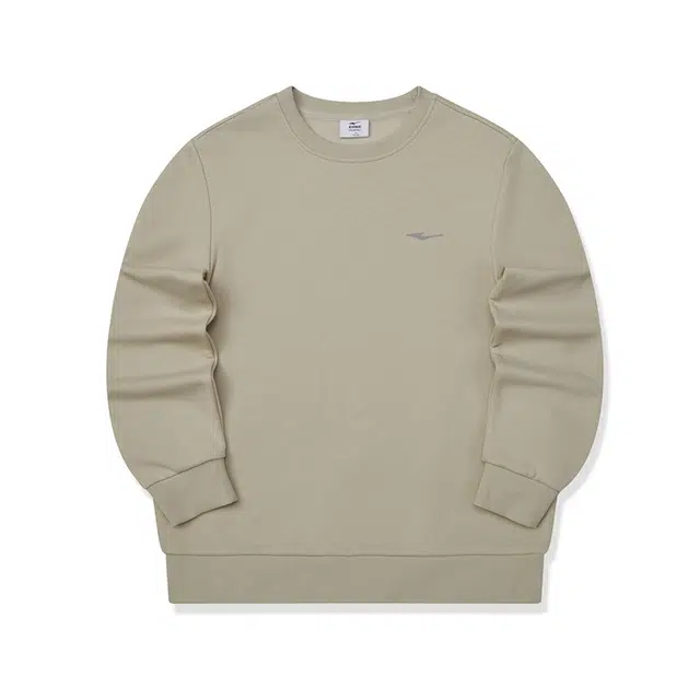 鸿星尔克 综训系列 简约百搭宽松休闲圆领套头加厚运动长袖卫衣 男款