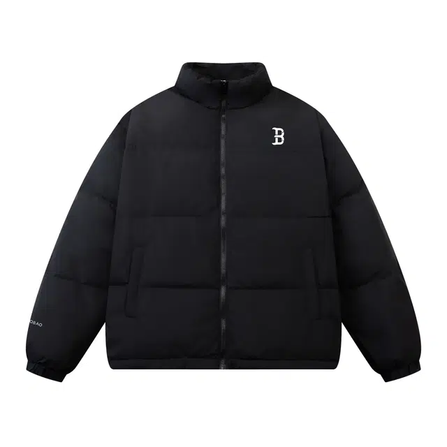 YABAOBAO Logo Puffer Jacket
