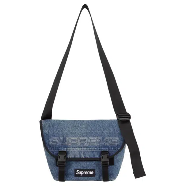 Supreme Cordura Nylon Crossbody Bag Blue