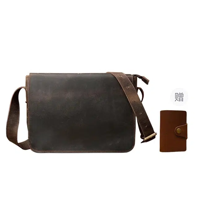Simple&nature Messenger Bag Brown