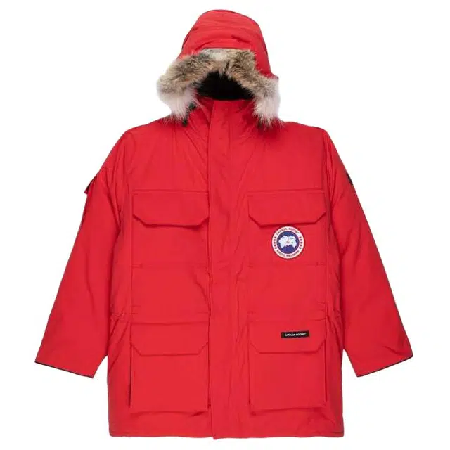 Canada Goose Expedition Parka Red