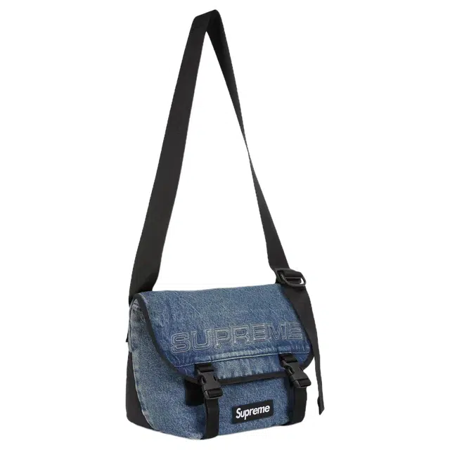 Supreme Cordura Nylon Crossbody Bag Blue