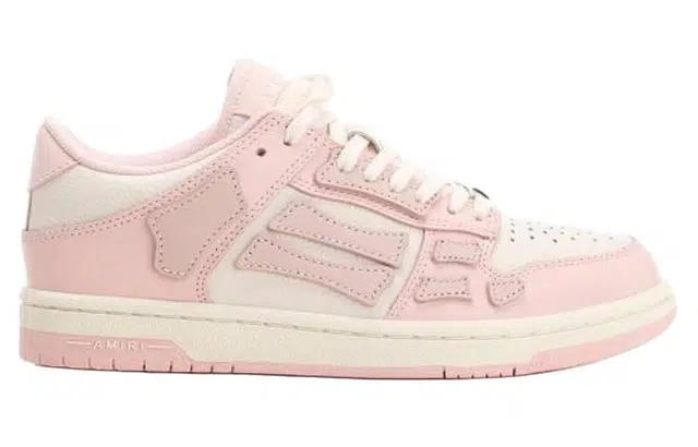 AMIRI Low-Top Sneakers Pink White