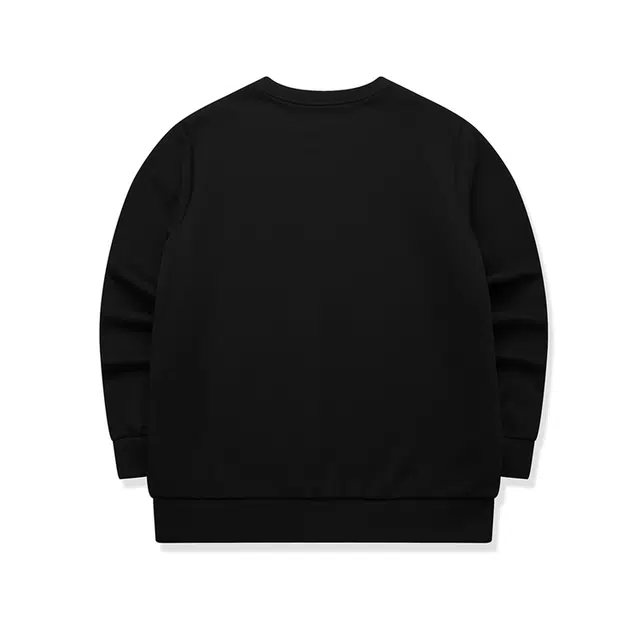 鸿星尔克 综训系列 简约休闲百搭宽松圆领套头加厚运动长袖卫衣 男款