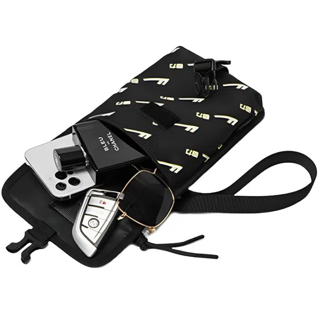 Warrior Oxford Phone Bag Black