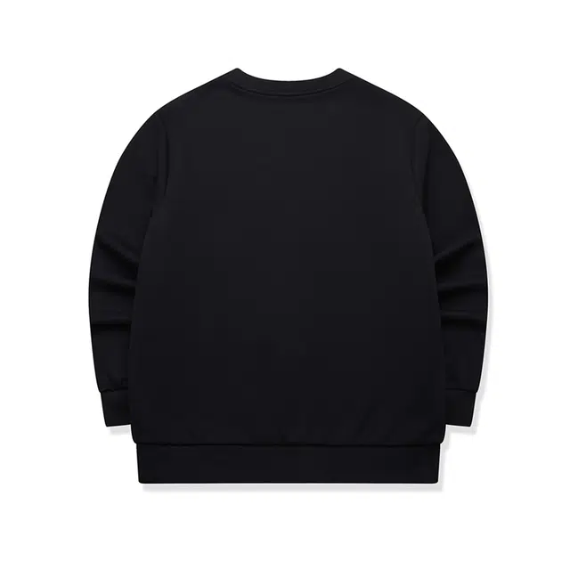 鸿星尔克 综训系列 简约休闲百搭宽松套头圆领加厚运动长袖卫衣 男款