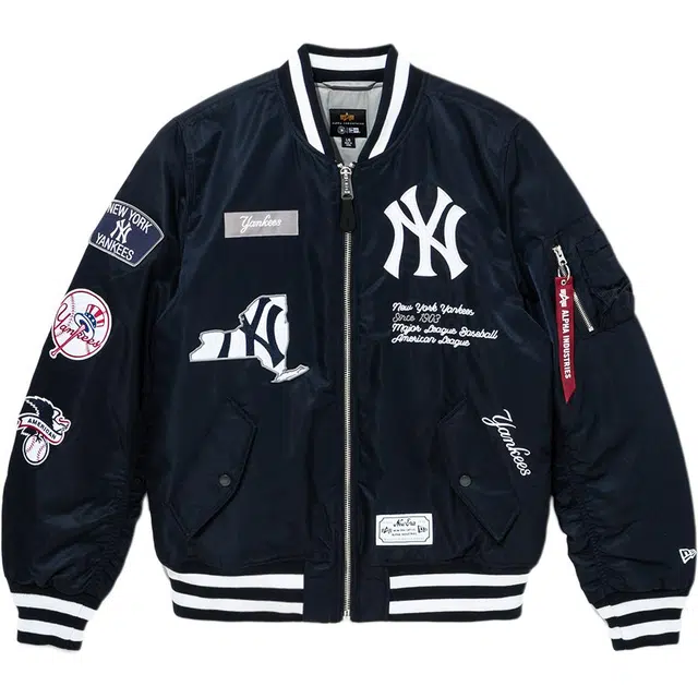 NEW ERA Alpha Industries FW25 ALPHA M JKT2440 NEYYAN NVYWHI MLB