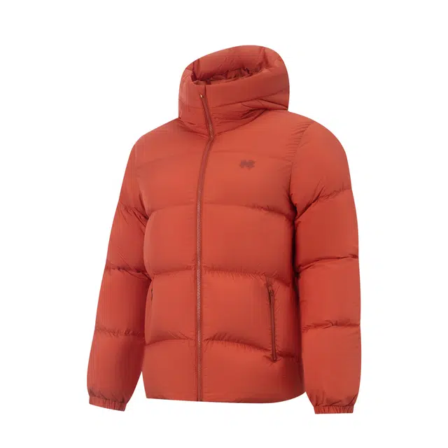 LiNing Sports Trend Logo Hooded Down Jacket