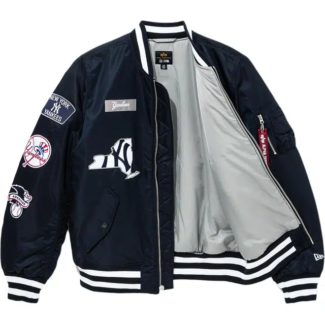 NEW ERA Alpha Industries FW25 ALPHA M JKT2440 NEYYAN NVYWHI MLB