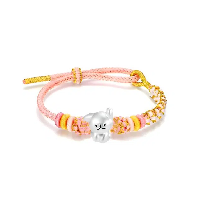 琉堇 小清新简约国风新中式通用 手工编织绳 手绳 女款