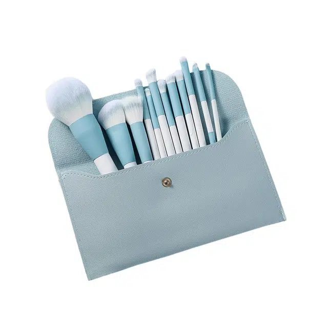 顽顽  晴空化妆刷套装全套点彩刷遮瑕刷刀锋眼线刷散粉刷美妆工具