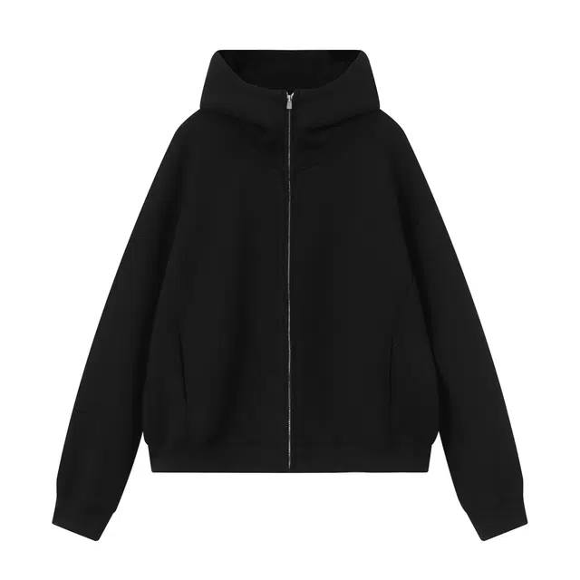 UNKNOWTAL Basic Double-Sided Air Layer Space Cotton Hoodie