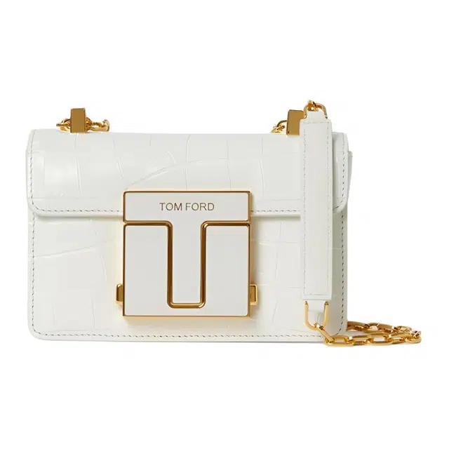 TF Crossbody Bag White