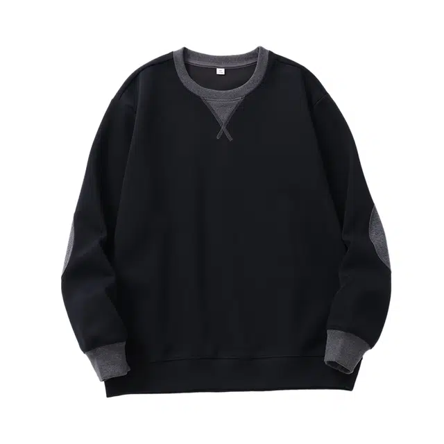 希越 美式秋冬假两件设计长袖卫衣 男款