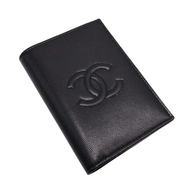 Chanel Passport Holder Black