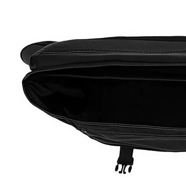 Lacoste Canvas Messenger Bag Black