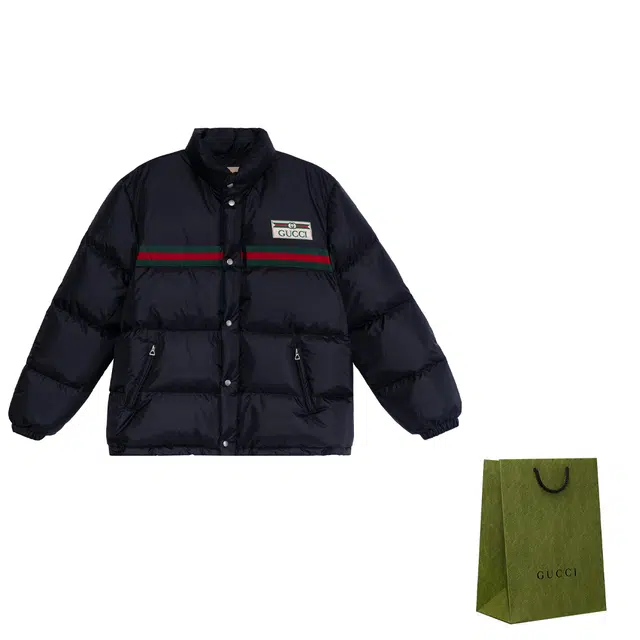 Gucci Puffer Jacket Black