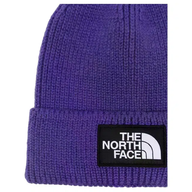 The North Face Logo Beanie Purple