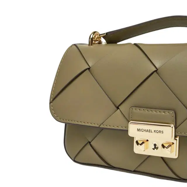 Michael Kors Tribeca Small Shoulder Bag Olive