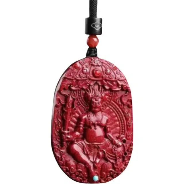媚之吻 本命佛守护神生肖 朱砂 项链 男女同款情侣款