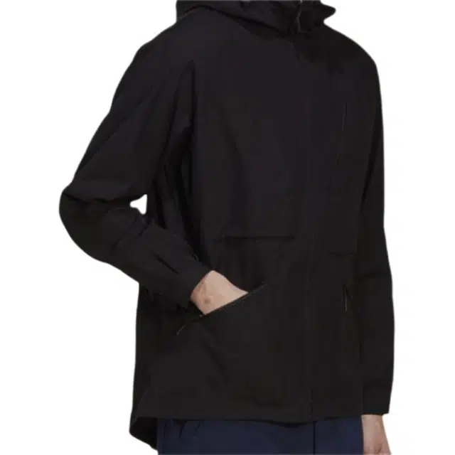 Y-3 SS21 Logo Zip Hoodie Jacket Black