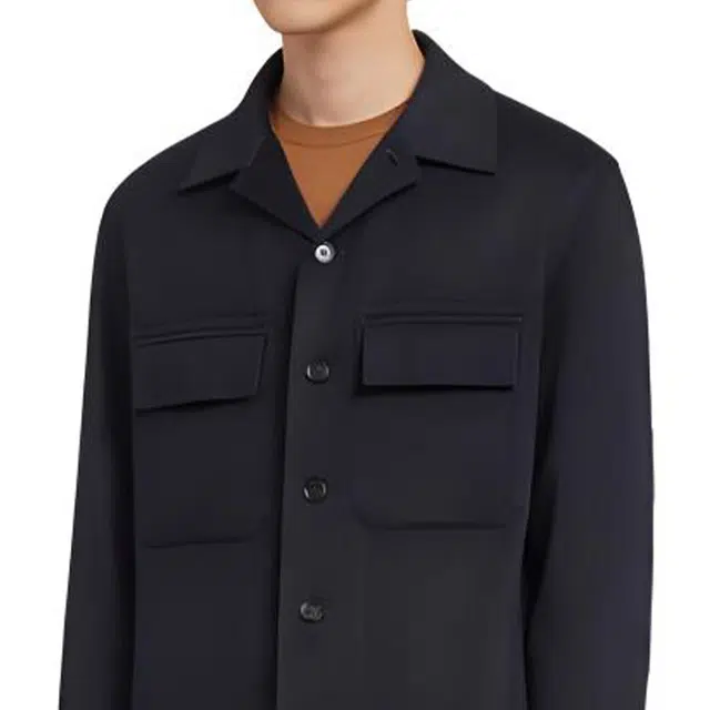 Zegna FW22 Navy Jacket