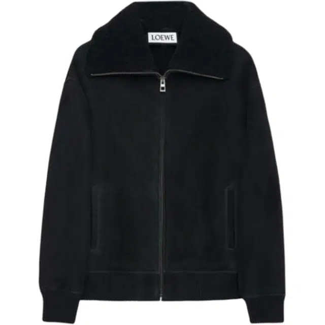 LOEWE Bomber Jacket Black