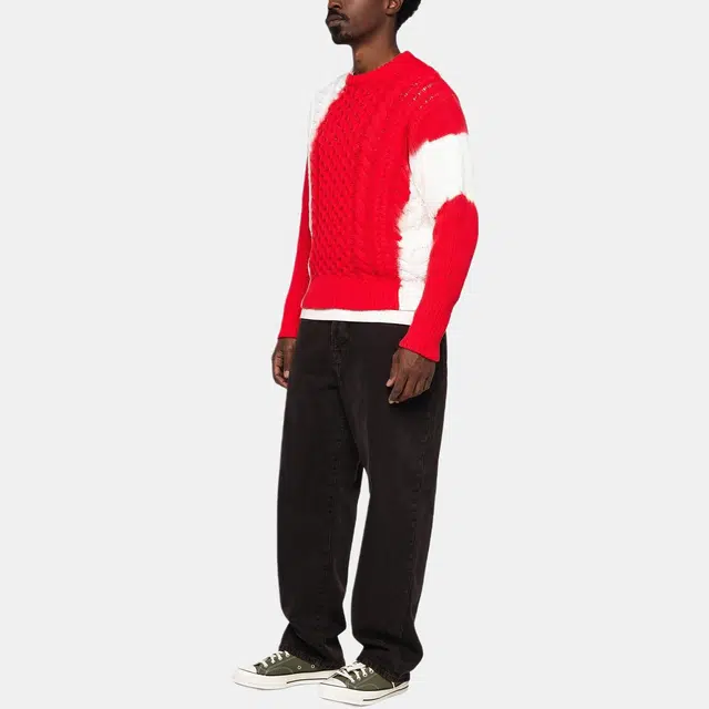 Stussy FW23 Tie Dye Fisherman Sweater